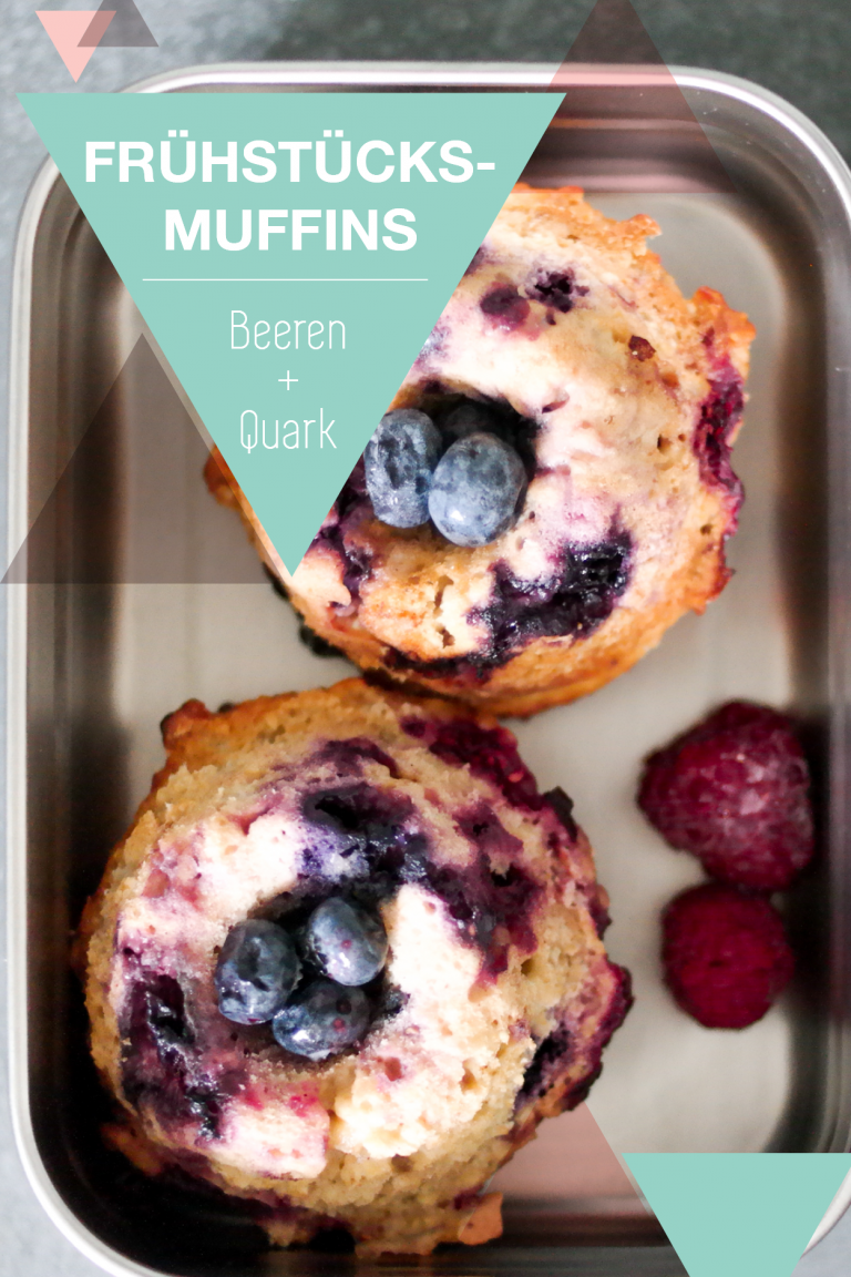 Gesunde Muffins für den Kindergarten und die Schule - lecker mit wenig